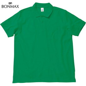 【BONMAX】ボンマックス MS3114-34 ポケット付きCVC鹿の子ドライポロシャツ[グリーン][ポロシャツ/カジュアル/スポーツ/半そで/半袖]【RCP】