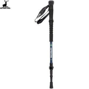 �������������yCAPTAIN STAG�z�L���v�e���X�^�b�O UM2330 FEEL BOSCO �g���b�L���O�|�[��3�i TYPE2 ���o�[&�s�����b�N�� �l�C�r�[�u���[[�g���b�L���O/�|�[��/�X�e�b�L/��/�A�E�g�h�A/�o�R/�n�C�L���O/