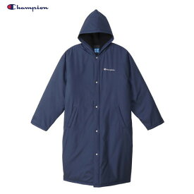 ■送料無料■【Champion】チャンピオン C3-WS620-370 BENCH COAT ベンチコート[ネイビー][コート/マルチスポーツ/防寒着/ウォームアップウエア/メンズサイズ/男女兼用/メンズ＆レディース/ユニセックス/部活/クラブ/チーム/チームウエア]【RCP】