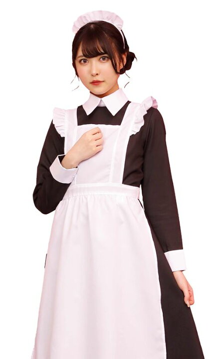 楽天市場 Tg レトロロングメイド Theクラシカルな印象のメイド服 シンプルで凛とした佇まい 生地をたっぷり使用したロング丈のワンピース キャラクターレプリカ コスプレ用品 Rcp トランスポーツ