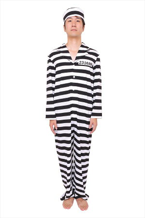 楽天市場 Menコス 囚人 つなぎタイプのデザインがカッコイイ囚人服 は 着やすい素材なのもおすすめポイントです Menコスアメリカンポリスと一緒にコンビで着よう キャラクターレプリカ コスプレ用品 小型宅配便発送不可 Rcp トランスポーツ