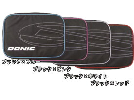 ◆DONIC◆ドニック EL033 DONIC DDケース [ブラック×ブルー(ABCA)][ブラック×ピンク(ABFB)][ブラック×ホワイト(ABBA)][ブラック×レッド(ABAA)]【卓球用品】卓球用ケース/ラケットケース/バッグ※小型宅配便発送不可【RCP】