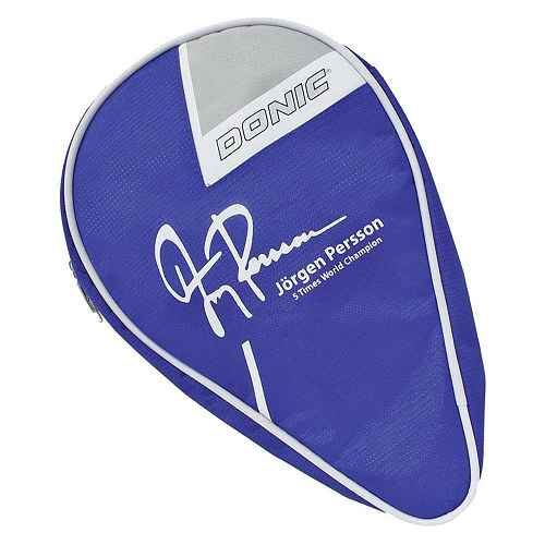 卓球 ラケット 卓球ラケット ケース DONIC 現品 ドニック EL015 ラケットケース 超安い サイン バッグ 卓球用品 ブルー シングルカバー
