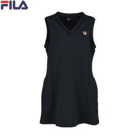 ■送料無料■▼FILA▼フィラ VL2735-08 ジャンパースカート[ブラック]レディース/女性用/テニス/ソフトテニス/バドミントン/ウェア/ウエア/ジャンスカ/ワンピース/吸水速乾/練習/部活/クラブ/試合用【RCP】