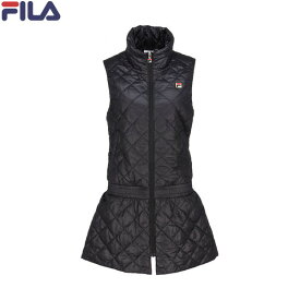 ■送料無料■▼FILA▼フィラ VL2746-08 ベストワンピース[ブラック]レディース/女性用/テニス/ソフトテニス/バドミントン/ウェア/ウエア/ベストワンピース/保温/練習/部活/クラブ【RCP】