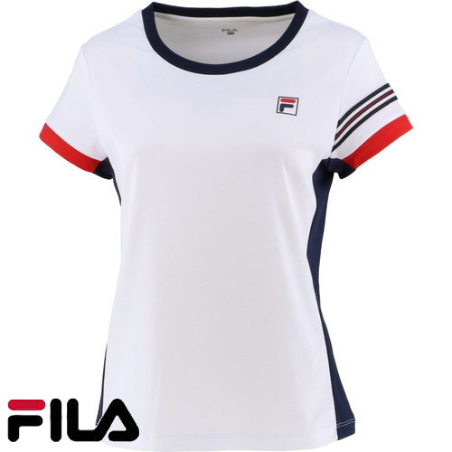 テニスウェア フィラ 半袖 レディース シャツの人気商品・通販・価格 