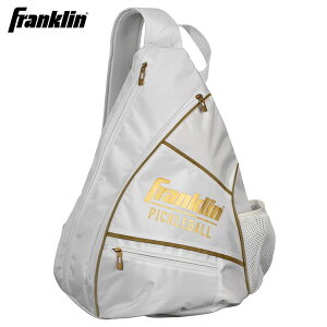 yFranklin PICKLE BALLztN sbN{[ obN[zCg/S[h][SLING BAG - WHITE/GOLD TRIM][[J[i:52823C5]yRCPz