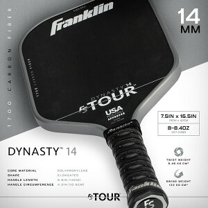 yFranklin PICKLE BALLztN sbN{[ ph FS TOUR DYNASTY [14MM/16MM] GRAY[FScA[V[Y][[J[i52968:FS TOUR DYNASTY 14MM GRAY][[J[i52969:FS TOUR DYNASTY 16MM GRAY]