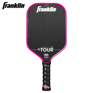 �������������yFranklin PICKLE BALL�z�t�����N���� �s�b�N���{�[�� �p�h�� FS TOUR DYNASTY 14MM PINK[FS�c�A�[�V���[�Y][���[�J�[�i��52968C2]�s���N�yRCP�z