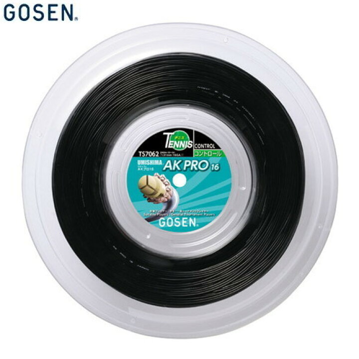 楽天市場】□送料無料□▽GOSEN▽ゴーセン TS7062BK ウミシマ AKプロ16 