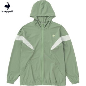 ■送料無料■【le coq sportif】ルコック QMMVJF20-KH クーリングナイロンジャケット[カーキ][スポーツ/アウター/長袖/長そで/吸汗速乾/接触冷感/ランニング/トレーニング/ジム/運動/メンズサイズ]【RCP】