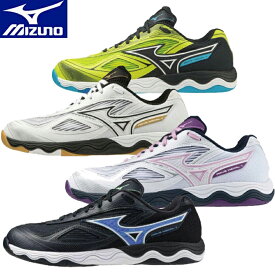 ★在庫あり即納★送料無料★特価/在庫処分40％OFFセール★◆MIZUNO◆ミズノ 81GA2315 ウエーブメダル 7[イエロー×ブラック×ライトブルー/ホワイト×ブラック×ゴールド/ホワイト×ピンク×パープル/ダークグレー×ブルー×ホワイト] 【卓球用品】卓球 シューズ