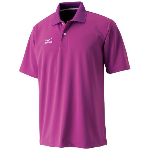 休日 ゲームシャツ MIZUNO ミズノ 予約販売品 A75HM130-85ゲームシャツ マゼンタ トレーニングシャツ ポロシャツ テニス バトミントン ウエア ウェア