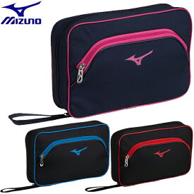 ★在庫あり即納★特価/在庫処分40％OFFセール★◆MIZUNO◆ミズノ 83JD3010 ラケットソフトケース(2本入れ用) [ネイビーxピンク/ブラックxブルー/ブラック×レッド]【卓球用品】卓球用ケース/ラケットケース/バッグ 【RCP】