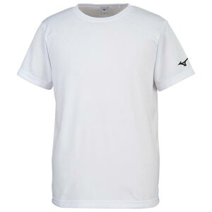 ◆MIZUNO◆ミズノ 32JA8156-01BS Tシャツ　ソデRBロゴ[ホワイト]【卓球用品】トレーニングシャツ/卓球Tシャツ/卓球/Tシャツ【RCP】