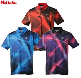 ★在庫あり即納★特価/在庫処分50％OFF半額セール★【Nittaku】ニッタク NW-2210 ブレクルシャツ [ブルー/レッド/ピンク]JTTA公認/男女兼用サイズ【卓球用品】ゲームシャツ/卓球ユニフォーム/卓球/ユニホーム【RCP】