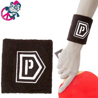 ★在庫あり即納★【Pandani】パンダーニ PL-WB/BK P-LOGO リストバンド[ブラック]【卓球用品】卓球用リス…