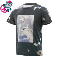 ★メーカー直送品★送料無料★【Pandani】パンダーニ UV1-STE/NV 宇宙卓球 スポーツTシャツ【EVOタイプ】…