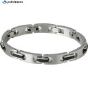 ■送料無料■【Phiten】ファイテン JX923004 ハードコートチタンブレス メタックス スリム 17cm[ブレスレット/アクセ…