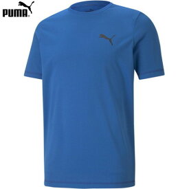 【PUMA】プーマ 588866-58 ACTIVE スモールロゴ Tシャツ[PUMA ROYAL][スポーツ/カジュアル/Tシャツ/半袖/半そで/トップス/吸水速乾機能/トレーニング/運動/ジム/普段着/メンズサイズ]【RCP】