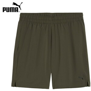【PUMA】プーマ 527368 トレーニング TAD エッセンシャル 7インチ ウーブン ショーツ 【Dark Olive】[メンズ/ショートパンツ/ウーブン素材/スポーツウェア/トレーニング/ジム/フィットネス/吸汗速乾