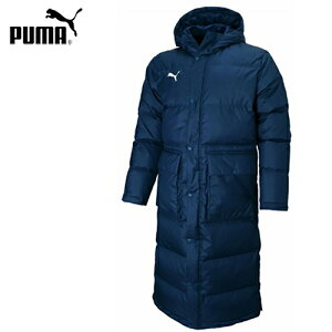 ■送料無料■【PUMA】プーマ 657736 TEAMLIGA ロングダウンコート 【Peacoat】[メンズ/ロングコート/ダウンコート/防寒/軽量/撥水/保温/スポーツウェア/サッカー/部活/冬用/人気/おしゃれ/通学/トレ