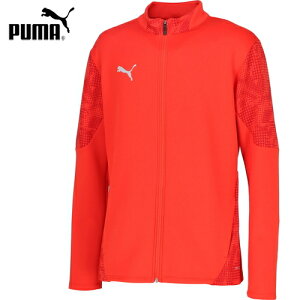 ■送料無料■【PUMA】プーマ 660105 TEAMCUP TR ジャケット 【PUMA Red】[メンズ/ジャケット/トレーニングウェア/スポーツウェア/吸汗速乾/ストレッチ/軽量/動きやすい/長袖/春秋/ジム/部活/人気/おし