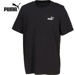 【PUMA】プーマ 687608-01 メンズ ESS スモール NO. 1 ロゴ 半袖 Tシャツ 【PUMA Black】[Tシャツ/半袖/レディース/メンズ/ユニセックス/スポーツ/カジュアル/吸汗速乾/夏/通気性/シンプル/おしゃれ/綿/