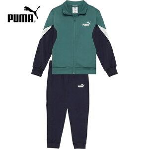 �������������yPUMA�z�v�[�} 694284-41[694284_41] ESS �u���b�N �|�� �X�[�c �㉺�Z�b�g B �yEmerald Ice�z[�W���j�A�W���[�W/�L�b�Y�㉺�Z�b�g/�g���R�b�g�f��/�t���W�b�v�g�b�v/�X�|�[�c�E�F�A/�j��