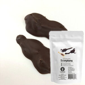 �y�A�[���I�[�G�k�zRON�����H TIU2006 Chocolate coated scorpions (�`���R���[�g�T�\��) ����̐l�ގЉ�̐H�ƂƂ��Ċ����ׂ����Ȃ��H�ו��Ƃ��Ă����҂���Ă��鍩���H�ł��BEntomophagy, Insect eating