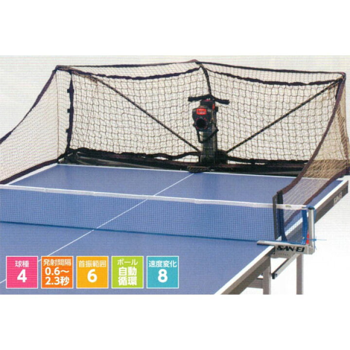 楽天市場】☆メーカー直送品☆【三英】SAN-EI卓球マシン ロボポン2040 
