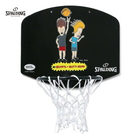 ▼SPALDING▼スポルディング 79-023J マイクロミニバックボード[ビーバスアンドバットヘッド][バスケットボール/バスケ/ミニバス/おもちゃ/トイ/壁掛け/ボール/ゴール板/セット/インテリア]【RCP】