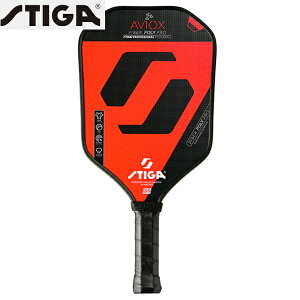�������������ySTIGA PICKLE BALL�z�X�e�B�K �s�b�N���{�[�� �p�h�� Pickleball Paddle Aviox Fiber Poly Pro Red [USAPA ���F�ς�]�A�r�I�b�N�X �t�@�C�o�[�|�� �v�� ���b�h[���[�J�[�i��:3201-0005-00�yRCP�z