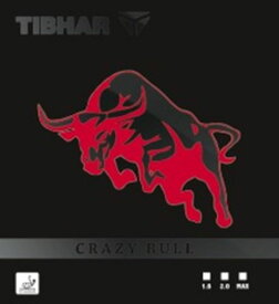 ■卓球ラバーメール便送料無料■◆TIBHAR◆ティバー クレイジーブル [品番:TJR181]【卓球用品】裏ソフトラバー【RCP】