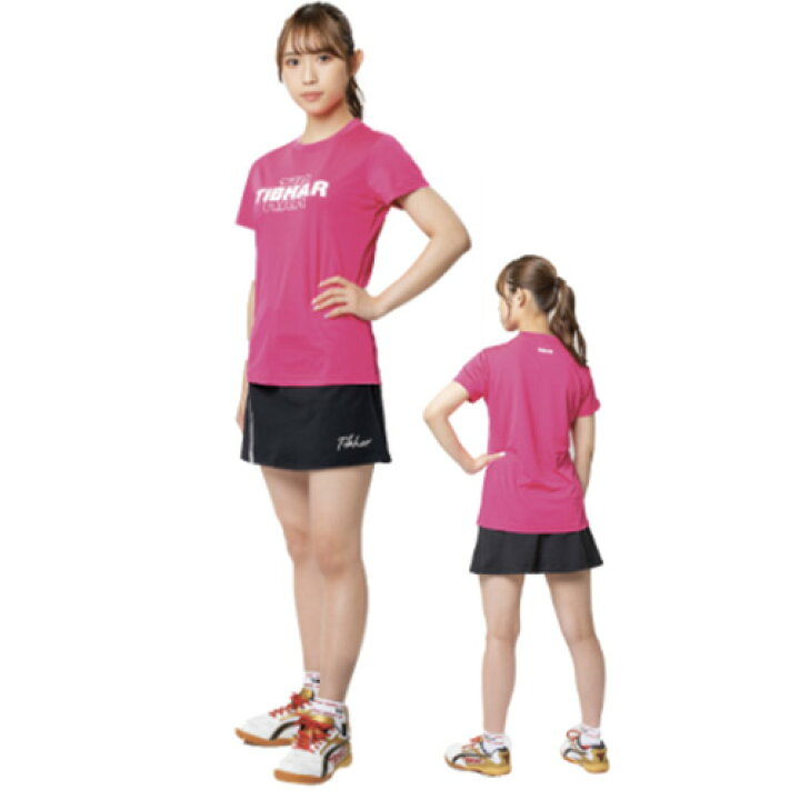 楽天市場 海外発注 ドイツから取り寄せ 納期目安1 2カ月 キャンセル不可 Tibhar ティバー Bt002 Beatシャツ ピンク 卓球 用品 ゲームシャツ 卓球ユニフォーム 卓球 ユニホーム レディース ウィメンズ Rcp トランスポーツ