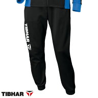 ■送料無料■◆TIBHAR◆ティバー [品番:TJT31] TREND トラックスーツ ロングパンツ [ブラック]【卓球用品…