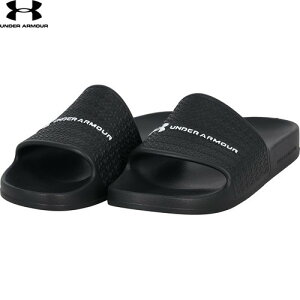 �yUNDER ARMOUR�z�A���_�[�A�[�}�[ 6007528-001 UA�A�[�}�[ �X���C�h ���C�g[Black×Black×White(001)][�����Y/�T���_��/�C/�V���[�Y/����/�X�|�[�c�T���_��/�V�����[�T���_��/��/�A�E�g�h�A/������/�N���u