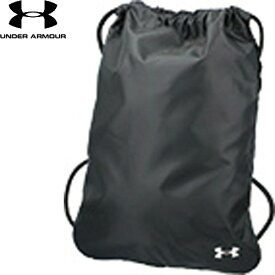 【UNDER ARMOUR】アンダーアーマー 1365018-001 UAチーム サックパック[BLK(ブラック)][ナップザック/ナップサック/サブバッグ/ジム/部活/チーム/クラブ/通学]【RCP】