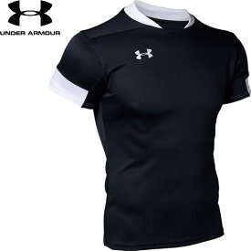 ■送料無料■【UNDER ARMOUR】アンダーアーマー 1365028-001 UAチーム ラグビー プラクティス ショートスリーブ[BLK(ブラック)][ラグビー/Tシャツ/半袖/半袖シャツ/速乾]【RCP】