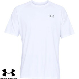 【UNDER ARMOUR】アンダーアーマー 1358553-100 テック2.0 ショートスリーブ Tシャツ[ホワイト/OVC][スポーツ/運動/トップス/半袖/半そで/ハーフスリーブ/吸汗速乾/抗菌防臭/トレーニング/部活/メンズサイズ]【RCP】