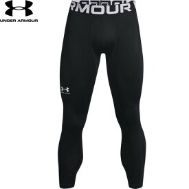 ■送料無料■【UNDER ARMOUR】アンダーアーマー 1366075-001 UAコールドギアアーマー レギンス[BLK/WHT][メンズ/アンダーウェア/アンダーパンツ/スパッツ/レギンス/ジム/運動]【RCP】