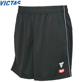 ★在庫あり即納★特価/在庫処分45％OFFセール★【VICTAS】ヴィクタス 420513 VKシルキーパンツ(男女兼用)[ブラック] 日本卓球協会公認/JTTAマーク入りゲームパンツ【卓球用品】ゲームパンツ/卓球ユニフォーム/卓球/ユニホーム【RCP】