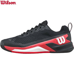 �������������yWILSON�z�E�C���\�� WRS334330U RUSH PRO 4.5 Black/Rd/White[�e�j�X/�V���[�Y/�C/����/�N���u/����/���K/�g���[�j���O]�yRCP�z
