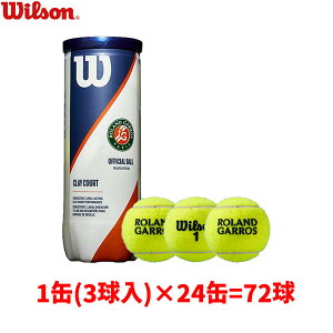 yWILSONzEC\ WRT125000 ROLAND GARROS CLAY TENNIS BALLy󒍏o׃bg(3)×24ʁzejX/ejX{[/{[/K/3/ITFF/yRCPz