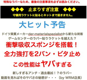 楽天市場 即納 あす楽 卓球ラバーメール便送料無料 Dsm Der Material Spezialist マテリアルスペシャリスト リフレクション 激止まり注意 また 凶悪さの新記録を更新しました Wrm 卓球用品 アンチラバー ラバ Rcp トランスポーツ