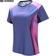 ■送料無料■【XIOM】エクシオン 1030-71 CLARA クララ[パープル]卓球 ユニフォーム 半袖シャツ シャツ …