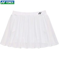 ■送料無料■【YONEX】ヨネックス 26190-011 ウィメンズスカート(インナースパッツ付)【ホワイト】[レデ…