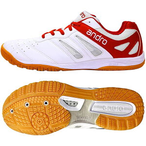 ���݌ɂ��葦�[���݌ɏ���65��OFF�Z�[�����yandro�z�A���h�� 352210 �V���b�t���X�e�b�v /SHUFFLE STEP [�z���C�g×���b�h]�N���X�X�e�b�v�̐��\���p�����鍂���\���[�Y�i�u���V���[�Y�y�싅�p�i�z
