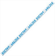 ★在庫あり即納★【VICTAS】ヴィクタス 044155-0543 サイドテープ LOGO [シルバー/ブルー 10mm] ガードテ…