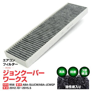 GARtB^[ ~j/MINI WN[p[[NX R56 ABA-SUJCW ABA-JCWGP 2012.10`2015.5 3w\ Y  PM2.5 yz